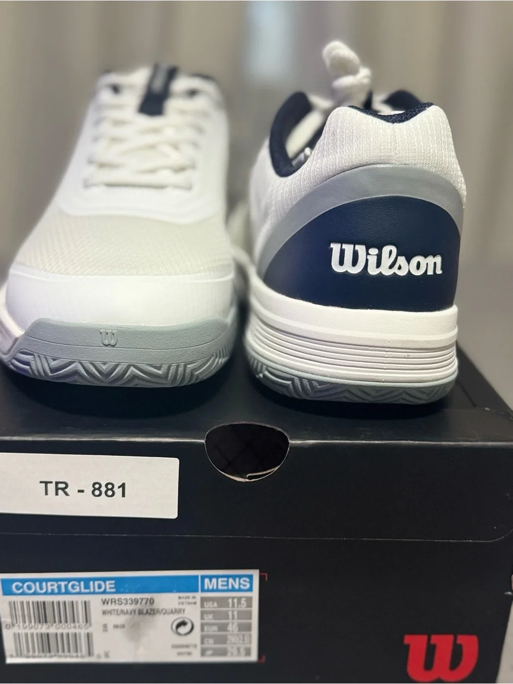 Wilson dominate court